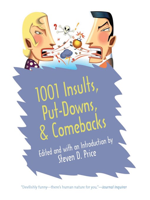 Upplýsingar um 1001 Insults, Put-Downs, & Comebacks eftir Steven D. Price - Biðlisti